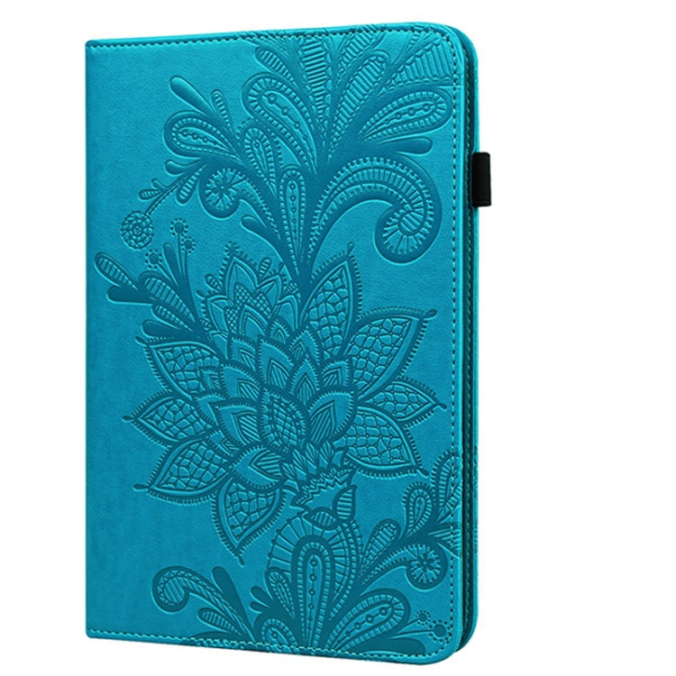 For Samsung Galaxy Tab A A6 10.1 inch 2016 Lace Flower Embossing Pattern Horizontal Flip Leather Case with Holder & Card Slots & Wallet & Photo Frame