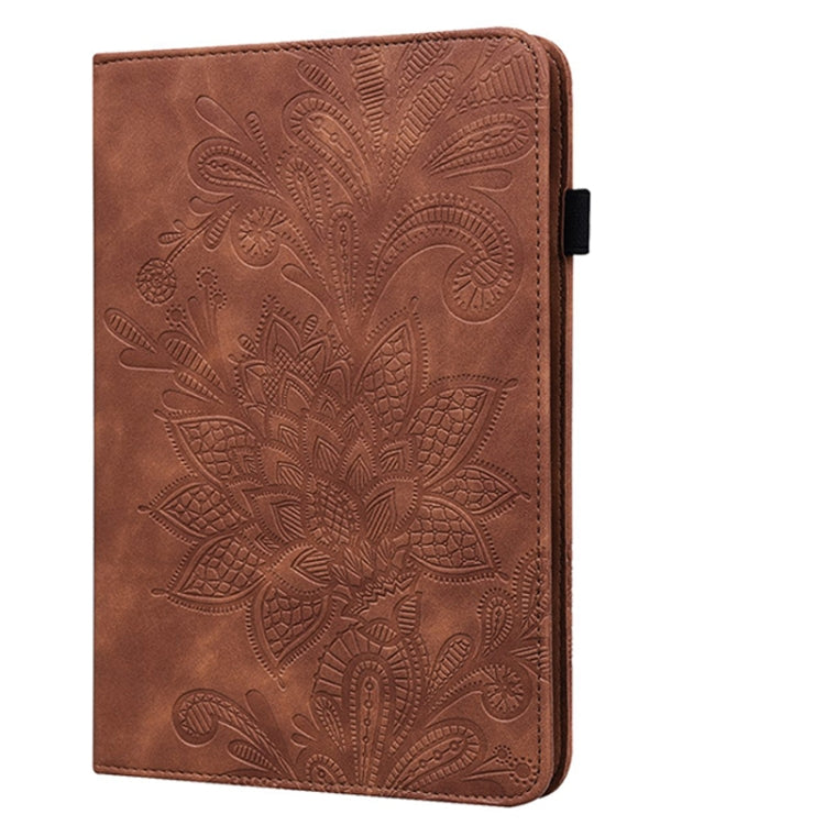 For Samsung Galaxy Tab A A6 10.1 inch 2016 Lace Flower Embossing Pattern Horizontal Flip Leather Case with Holder & Card Slots & Wallet & Photo Frame