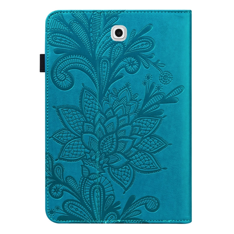 For Samsung Galaxy Tab S2 9.7 T810/T815 Lace Flower Embossing Pattern Horizontal Flip Leather Case with Holder & Card Slots & Wallet & Photo Frame