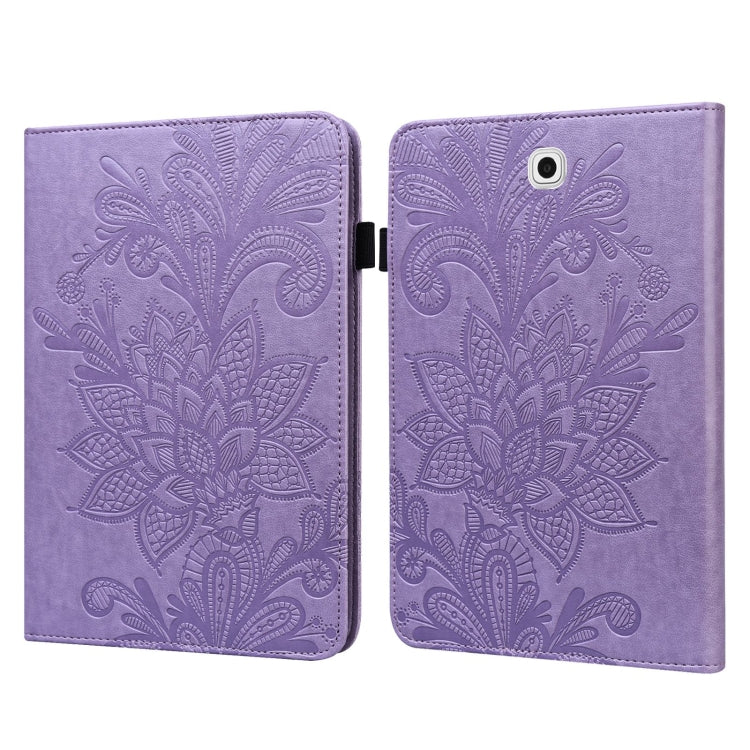 For Samsung Galaxy Tab S2 9.7 T810/T815 Lace Flower Embossing Pattern Horizontal Flip Leather Case with Holder & Card Slots & Wallet & Photo Frame