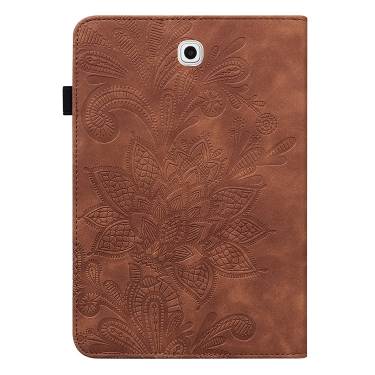 For Samsung Galaxy Tab S2 9.7 T810/T815 Lace Flower Embossing Pattern Horizontal Flip Leather Case with Holder & Card Slots & Wallet & Photo Frame