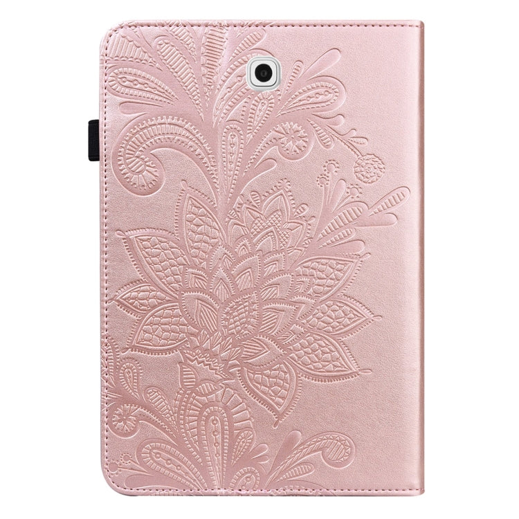 For Samsung Galaxy Tab S2 9.7 T810/T815 Lace Flower Embossing Pattern Horizontal Flip Leather Case with Holder & Card Slots & Wallet & Photo Frame