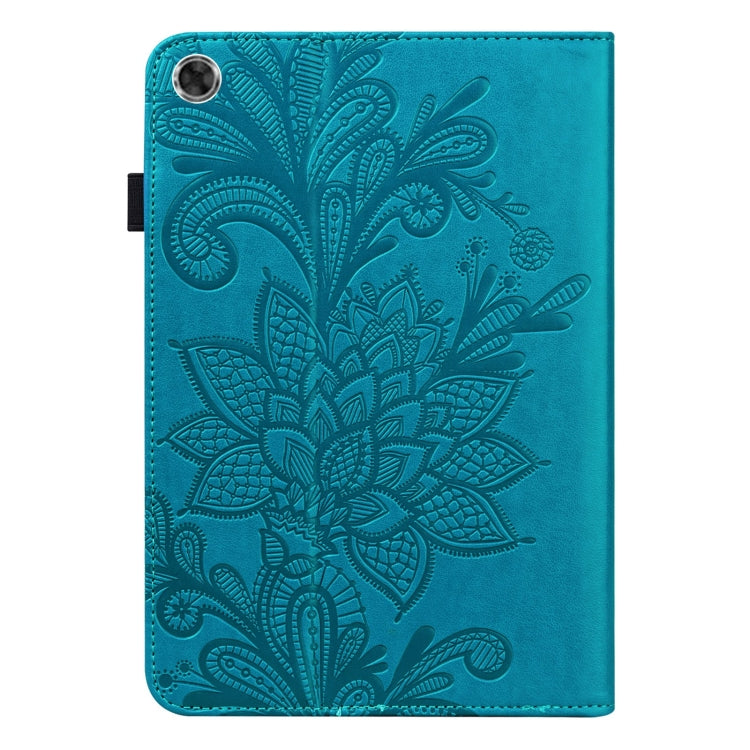 For Lenovo Tab M8 8505X Lace Flower Embossing Pattern Horizontal Flip Leather Case with Holder & Card Slots & Wallet & Photo Frame