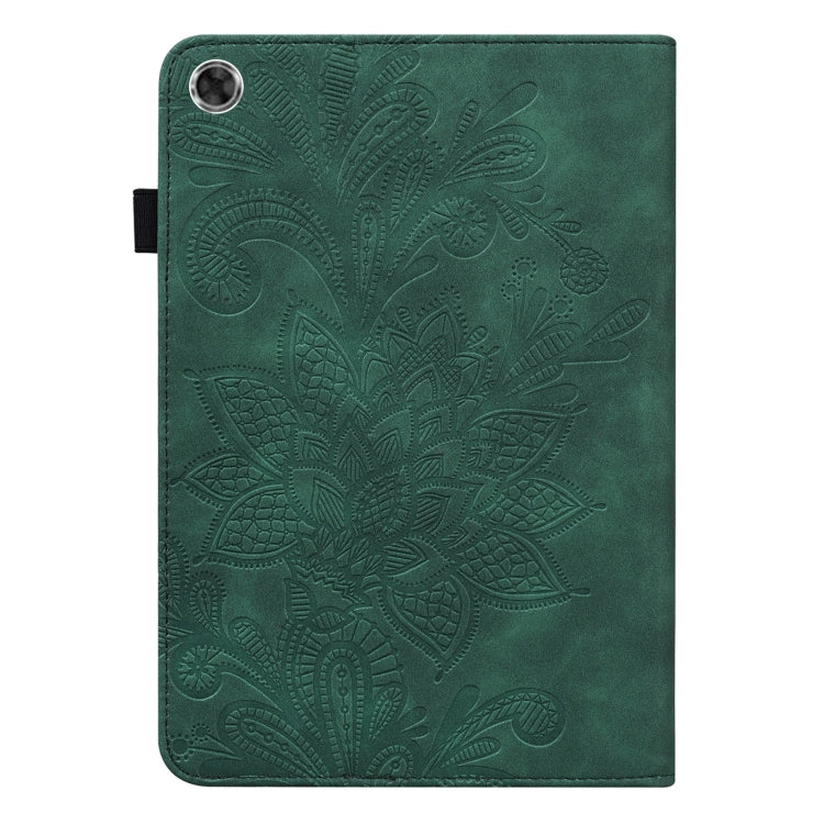 For Lenovo Tab M8 8505X Lace Flower Embossing Pattern Horizontal Flip Leather Case with Holder & Card Slots & Wallet & Photo Frame