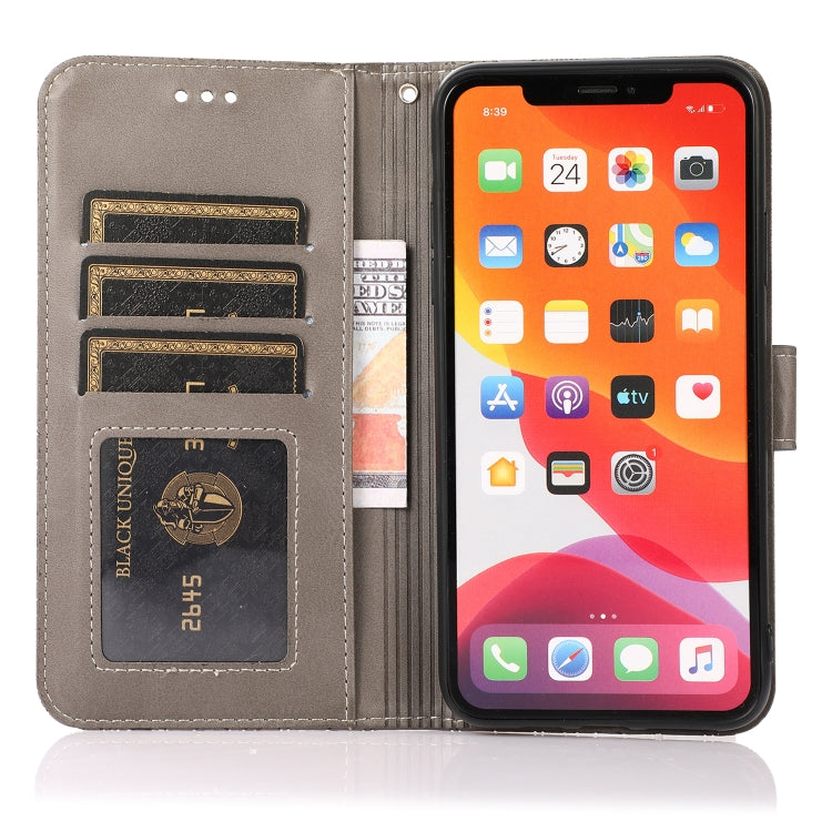 For iPhone 12 Pro Skin Feel Embossed Sunflower Horizontal Flip Leather Case with Holder & Card Slots & Wallet & Lanyard