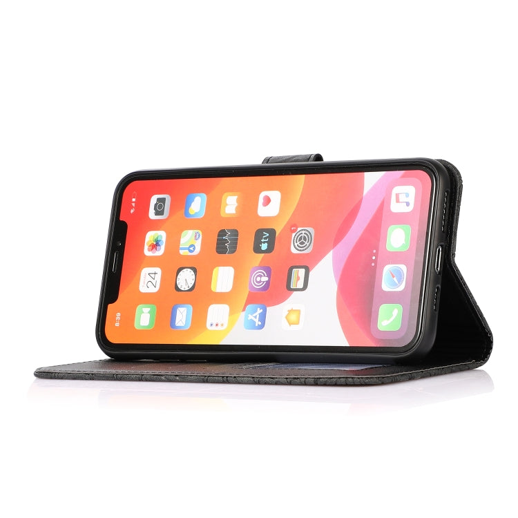 For iPhone 11 Pro Skin Feel Embossed Sunflower Horizontal Flip Leather Case with Holder & Card Slots & Wallet & Lanyard