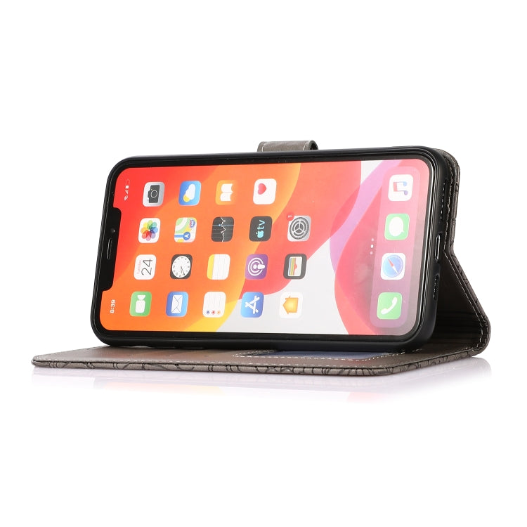 For iPhone 11 Pro Skin Feel Embossed Sunflower Horizontal Flip Leather Case with Holder & Card Slots & Wallet & Lanyard