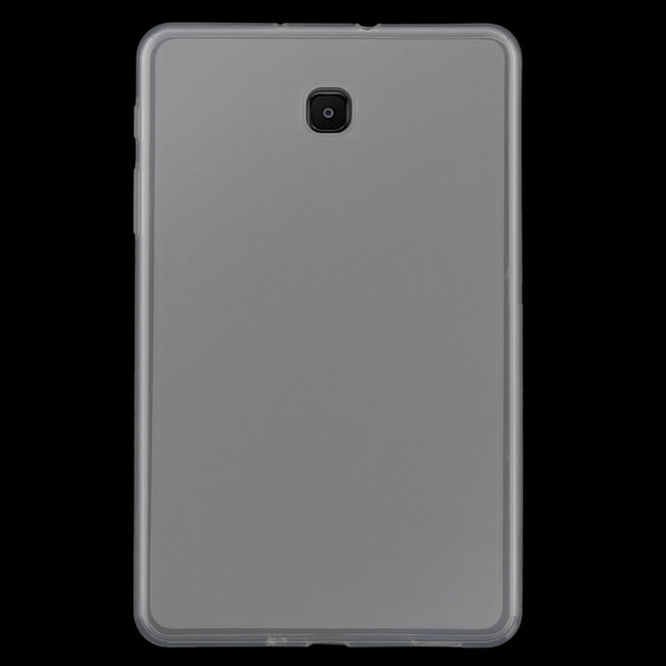 For Galaxy Tab A 8.0 (2018) T387 0.75mm Ultrathin Outside Glossy Inside Frosted TPU Soft Protective Case