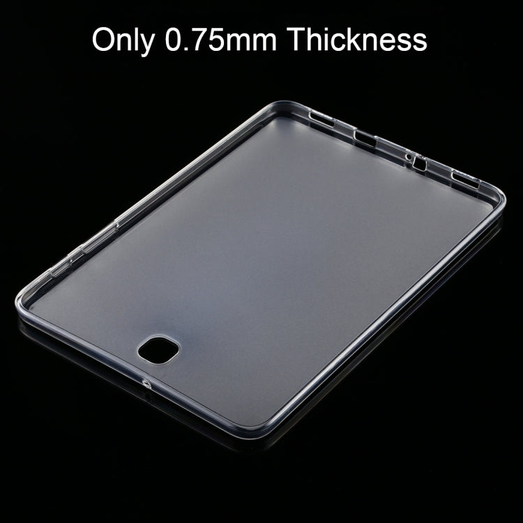 For Galaxy Tab S2 8.0 T710 0.75mm Ultrathin Outside Glossy Inside Frosted TPU Soft Protective Case
