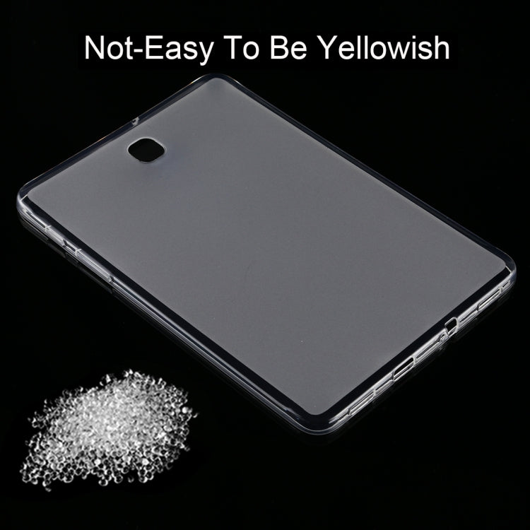 For Galaxy Tab S2 8.0 T710 0.75mm Ultrathin Outside Glossy Inside Frosted TPU Soft Protective Case