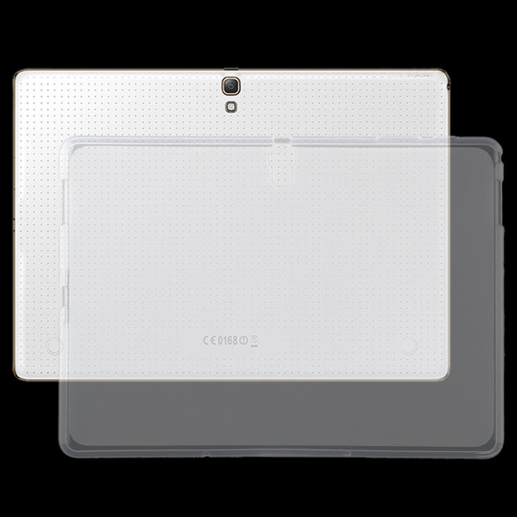 For Galaxy Tab S 10.5 T800 0.75mm Ultrathin Outside Glossy Inside Frosted TPU Soft Protective Case