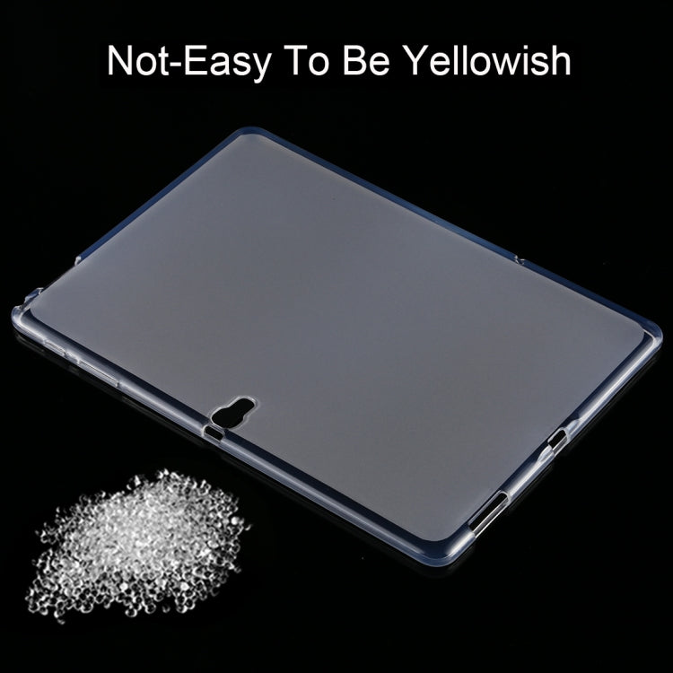 For Galaxy Tab S 10.5 T800 0.75mm Ultrathin Outside Glossy Inside Frosted TPU Soft Protective Case