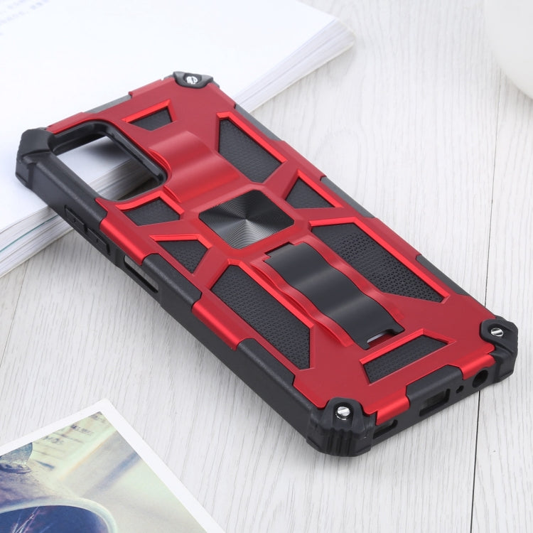For Samsung Galaxy A03s 166.6mm Shockproof TPU + PC Magnetic Protective Case with Holder