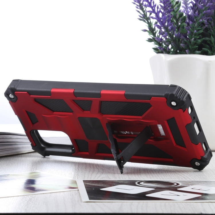 For Samsung Galaxy A03s 166.6mm Shockproof TPU + PC Magnetic Protective Case with Holder