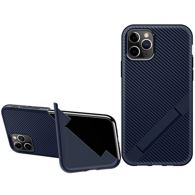 For iPhone 11 Extraordinary Series TPU Protective Case Shockproof Strap Folding Bracket