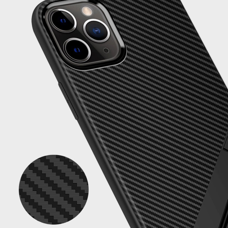 For iPhone 11 Pro Extraordinary Series TPU Protective Case Shockproof Strap Folding Bracket