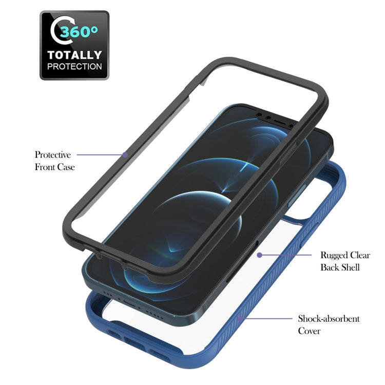 For iPhone 12 / 12 Pro Starry Sky Solid Color Series Shockproof PC + TPU Protective Case with Ring Holder & Magnetic Function