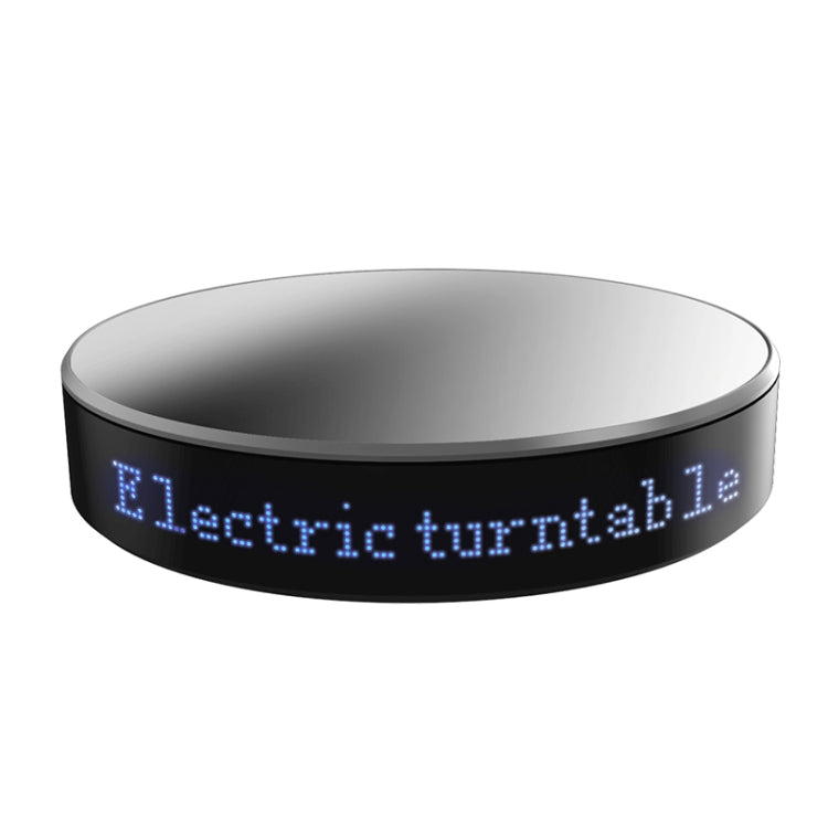 Intelligent APP Screen Display Electric Rotating Turntable Mirror Display Stand Live Broadcast Video Shooting Props Turntable