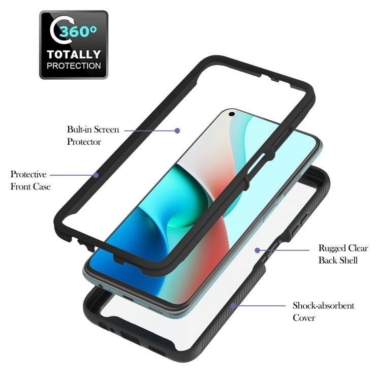 For Xiaomi Redmi Note 9 5G / Redmi Note 9T 5G Starry Sky Solid Color Series Shockproof PC + TPU Protective Case with Ring Holder & Magnetic Function