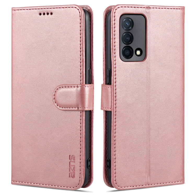 For OPPO K9 AZNS Skin Feel Calf Texture Horizontal Flip Leather Case with Card Slots & Holder & Wallet