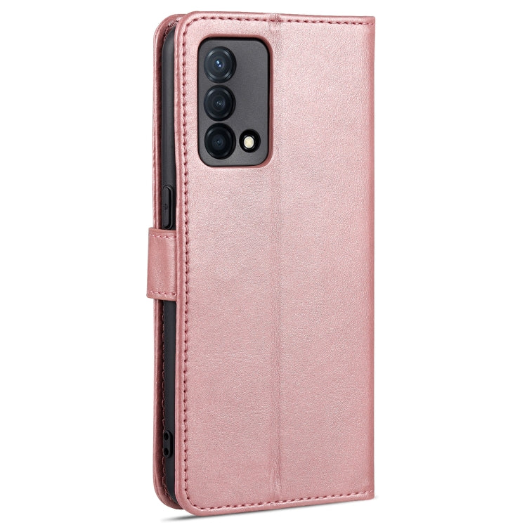 For OPPO K9 AZNS Skin Feel Calf Texture Horizontal Flip Leather Case with Card Slots & Holder & Wallet