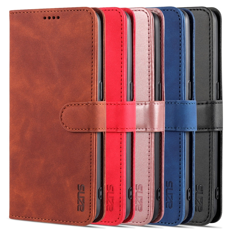 For OPPO K9 AZNS Skin Feel Calf Texture Horizontal Flip Leather Case with Card Slots & Holder & Wallet