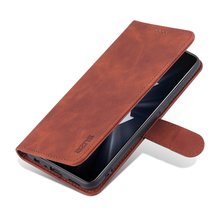 For OPPO K9 AZNS Skin Feel Calf Texture Horizontal Flip Leather Case with Card Slots & Holder & Wallet