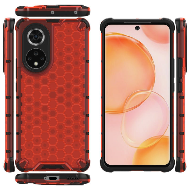 For Honor 50 Shockproof Honeycomb PC + TPU Protective Case