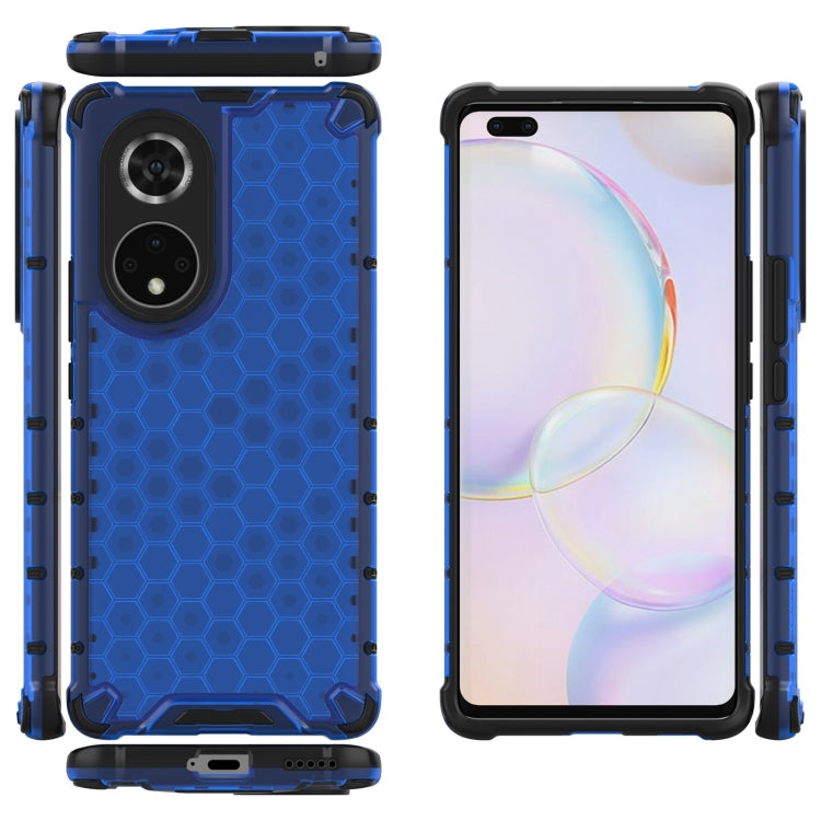 For Honor 50 Pro Shockproof Honeycomb PC + TPU Protective Case