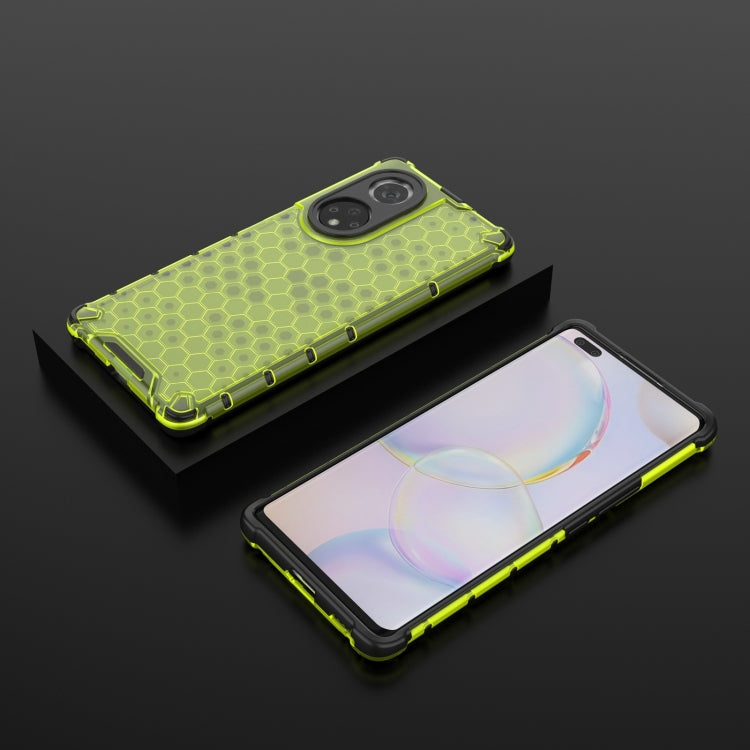 For Honor 50 Pro Shockproof Honeycomb PC + TPU Protective Case