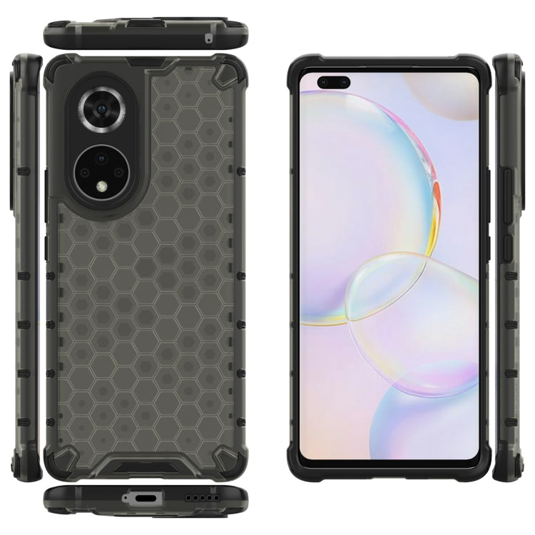 For Honor 50 Pro Shockproof Honeycomb PC + TPU Protective Case