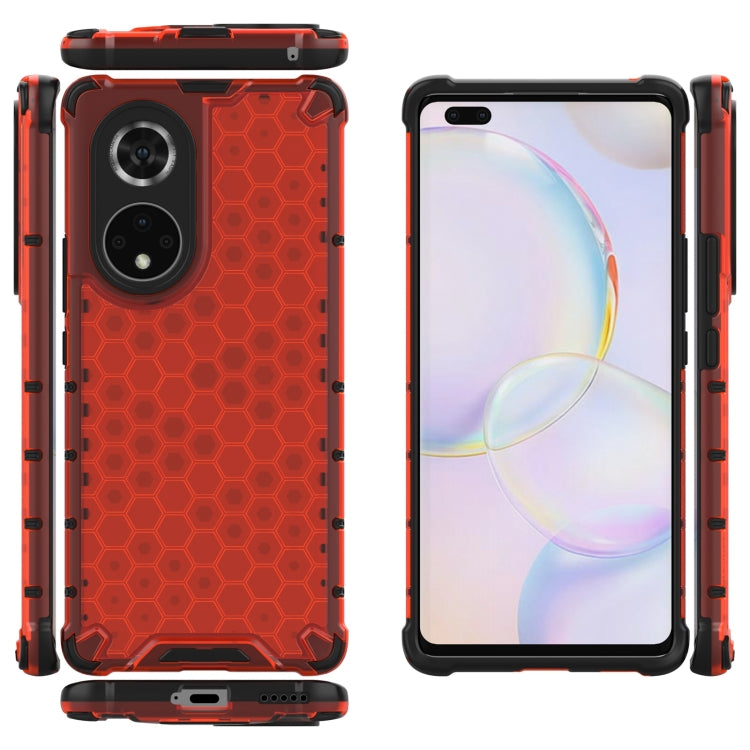 For Honor 50 Pro Shockproof Honeycomb PC + TPU Protective Case