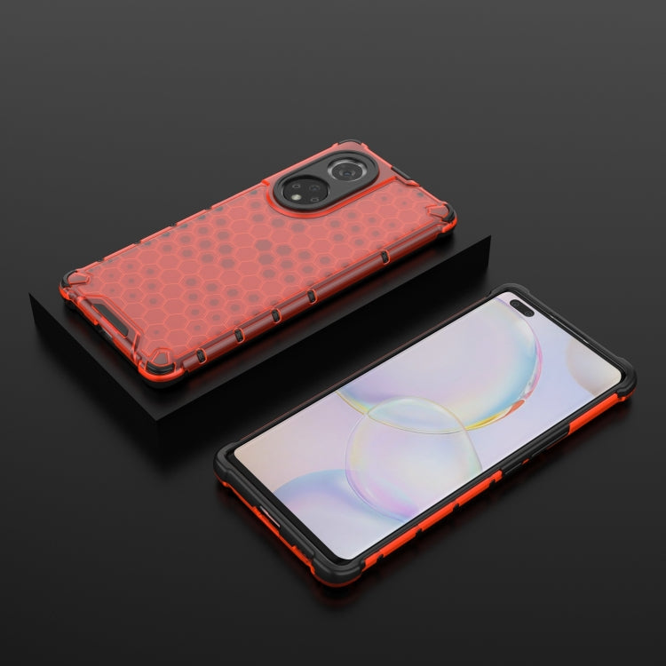 For Honor 50 Pro Shockproof Honeycomb PC + TPU Protective Case
