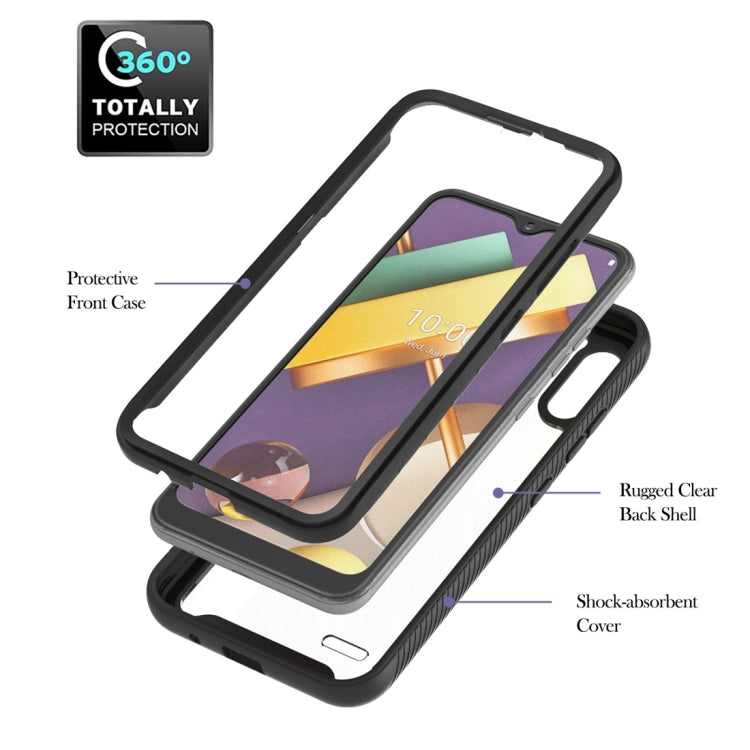 For Google Pixel 5A 5G Starry Sky Solid Color Series Shockproof PC + TPU Protective Case with Ring Holder & Magnetic Function