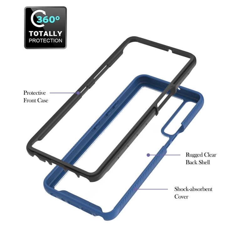 For LG Stylo 7 4G Starry Sky Solid Color Series Shockproof PC + TPU Protective Case with Ring Holder & Magnetic Function