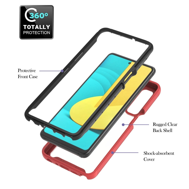 For LG Stylo 7 5G Starry Sky Solid Color Series Shockproof PC + TPU Protective Case with Ring Holder & Magnetic Function