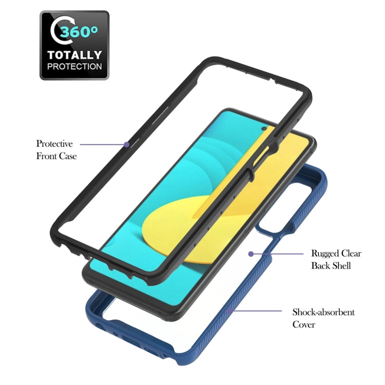 For LG Stylo 7 5G Starry Sky Solid Color Series Shockproof PC + TPU Protective Case with Ring Holder & Magnetic Function