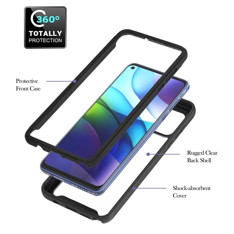 For Motorola Moto G Stylus 2021 5G Starry Sky Solid Color Series Shockproof PC + TPU Protective Case with Ring Holder & Magnetic Function