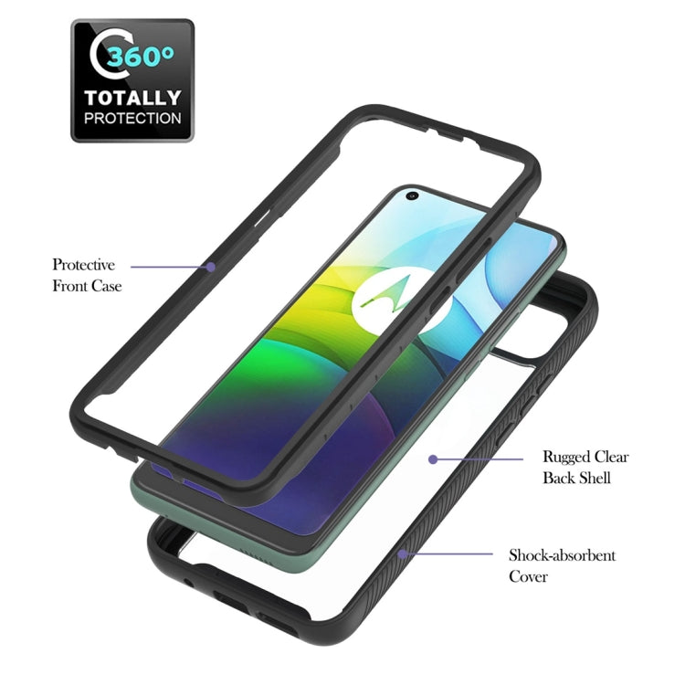 For Motorola Moto G9 Power Starry Sky Solid Color Series Shockproof PC + TPU Protective Case with Ring Holder & Magnetic Function