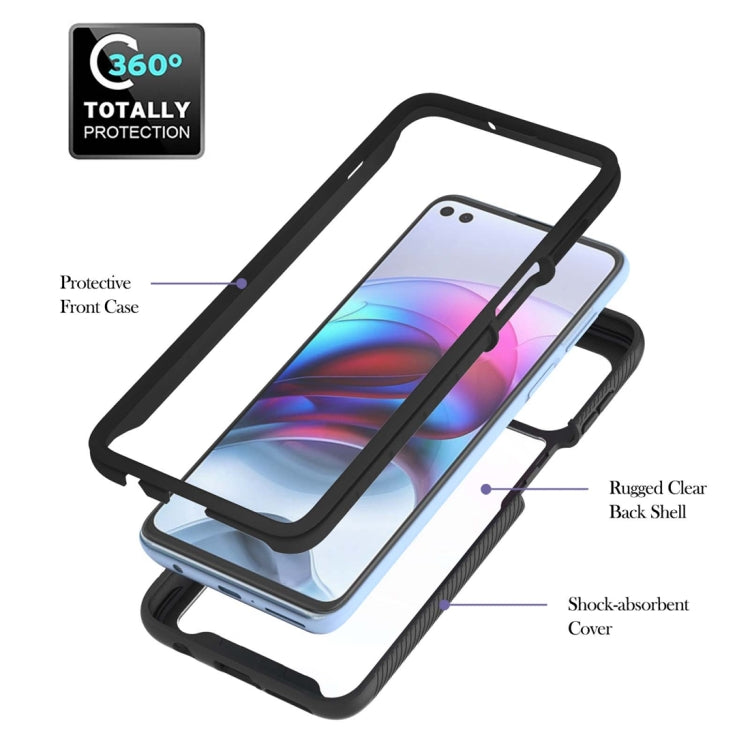 For Motorola Edge S / Moto G100 Starry Sky Solid Color Series Shockproof PC + TPU Protective Case with Ring Holder & Magnetic Function