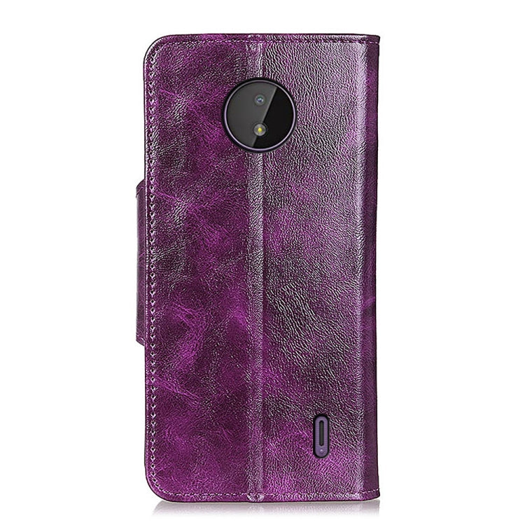 Crazy Horse Texture Magnetic Buckle Horizontal Flip Leather Case with Holder & 6-Card Slots & Wallet For Nokia C10 / C20