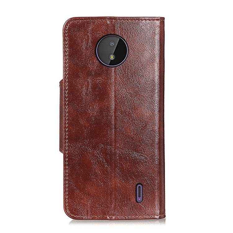 Crazy Horse Texture Magnetic Buckle Horizontal Flip Leather Case with Holder & 6-Card Slots & Wallet For Nokia C10 / C20