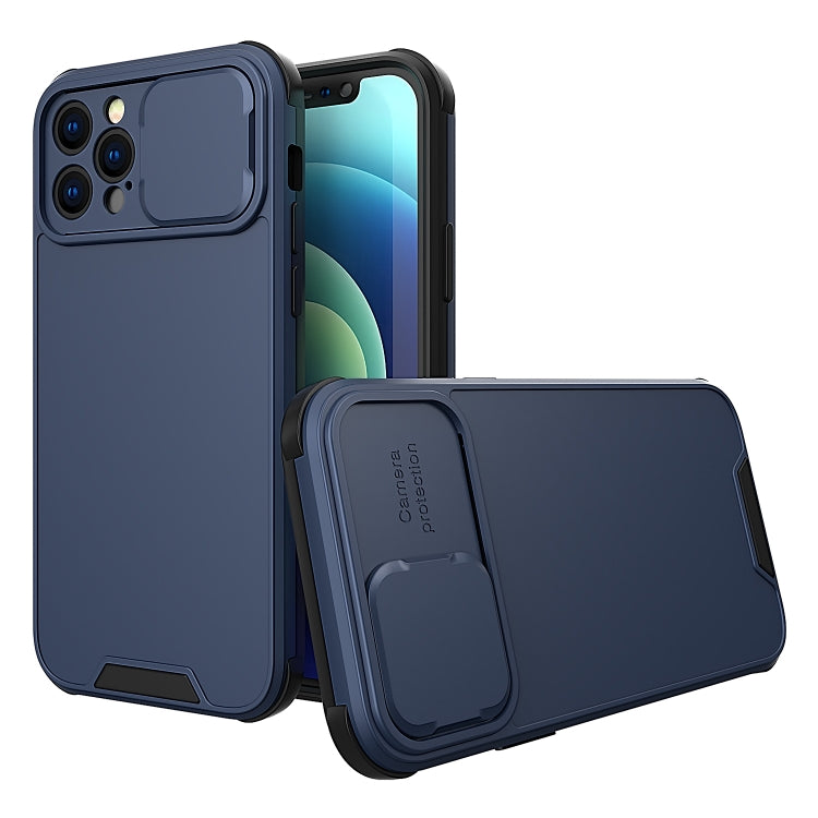 For iPhone 12 Pro Max Sliding Camera Cover Design PC + TPU Protective Case