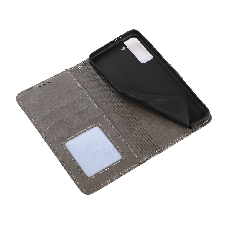 For Samsung Galaxy S21 FE Skin Feel Embossed Sunflower Horizontal Flip Leather Case with Holder & Card Slots & Wallet & Lanyard