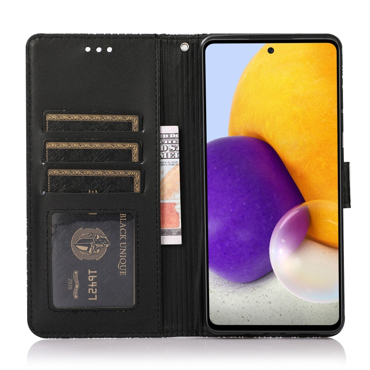 For Samsung Galaxy A72 5G / 4G Skin Feel Embossed Sunflower Horizontal Flip Leather Case with Holder & Card Slots & Wallet & Lanyard