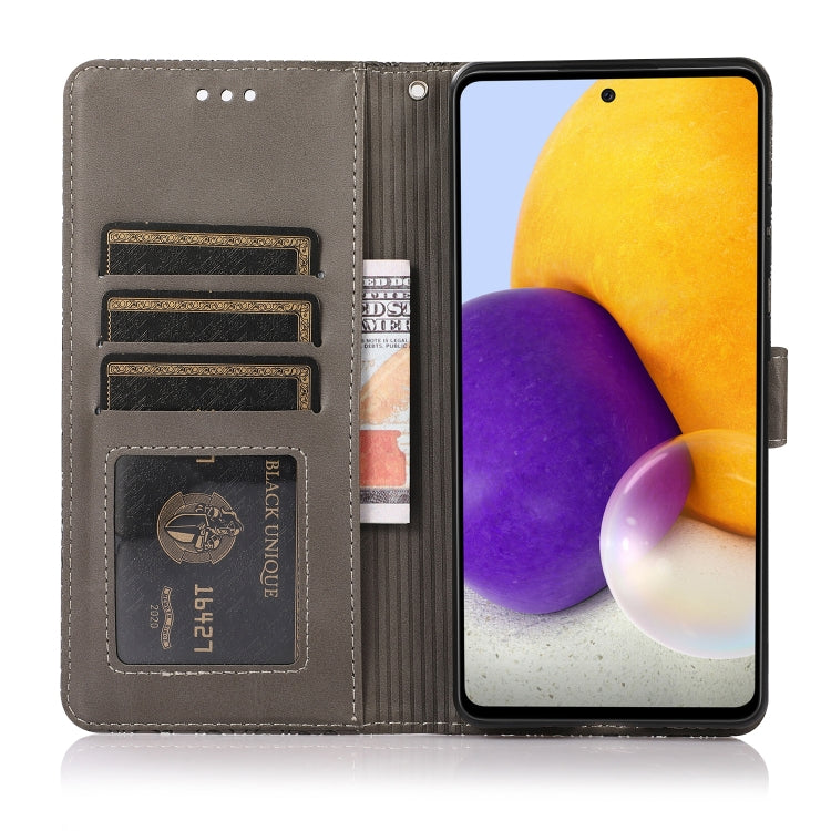 For Samsung Galaxy A72 5G / 4G Skin Feel Embossed Sunflower Horizontal Flip Leather Case with Holder & Card Slots & Wallet & Lanyard