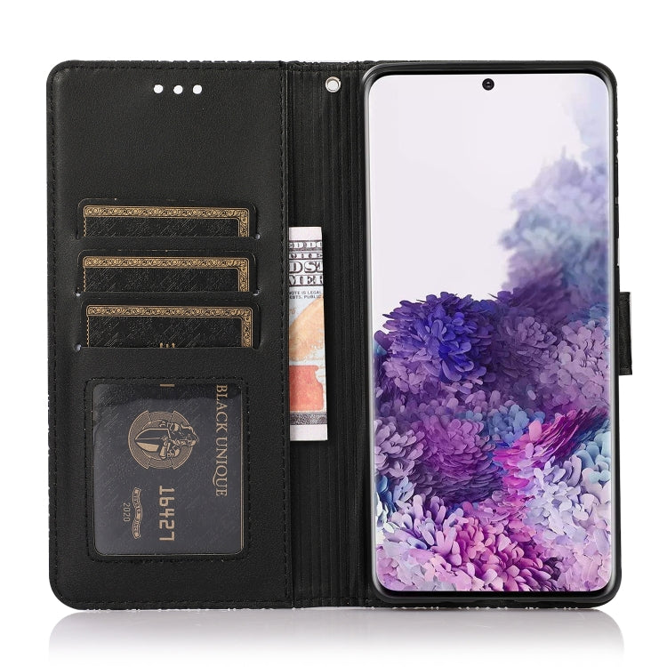 For Samsung Galaxy S20+ Skin Feel Embossed Sunflower Horizontal Flip Leather Case with Holder & Card Slots & Wallet & Lanyard