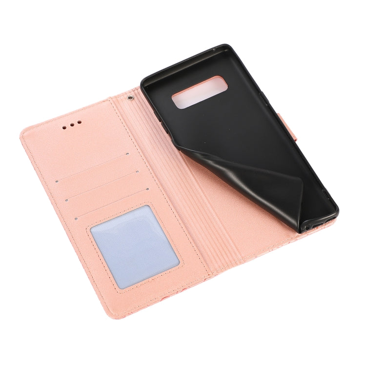 For Samsung Galaxy Note8 Skin Feel Embossed Sunflower Horizontal Flip Leather Case with Holder & Card Slots & Wallet & Lanyard