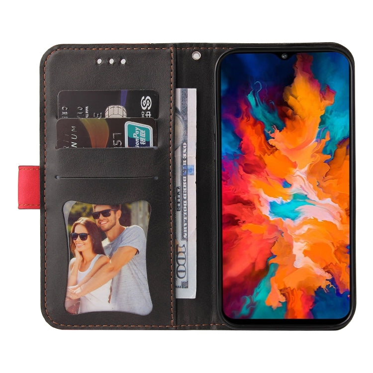 For Motorola Moto G50 Business Stitching-Color Horizontal Flip PU Leather Case with Holder & Card Slots & Photo Frame