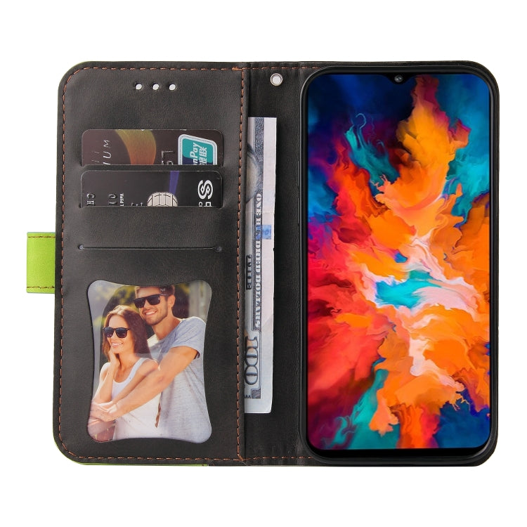 For Motorola Moto G50 Business Stitching-Color Horizontal Flip PU Leather Case with Holder & Card Slots & Photo Frame
